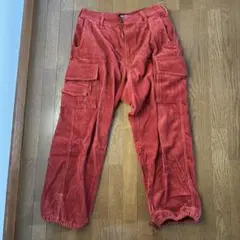 X-LARGE コーデュロイパンツ 赤 30サイズ