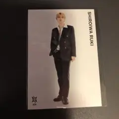 JO1 白岩瑠姫　タワレコカフェ　ポスカ