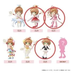 PalVerse カードキャプターさくら クリアカード編 フィギュア 3点セット