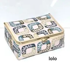 ミナペルホネンハンドメイド　がま口BOX ポーチのサムネイル