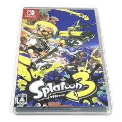 h563 美品　Nintendo Switch スプラトゥーン3 ソフト