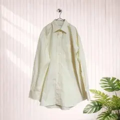 【Paul Smith ポールスミス】日本製 コットンシャツ クリーム M
