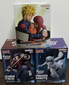 NARUTO フィギュア 3種セット カブト イタチ ミナト - メルカリ