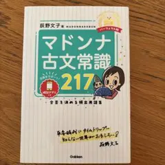 【CAT様専用】マドンナ古文常識217 パーフェクト版