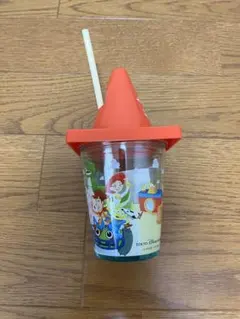 【未使用】ディズニーリゾート限定 トイストーリー タンブラー ストロー付き