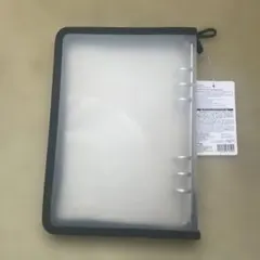 N*n様 ダイソー　A5 6穴リングファイル　黒