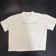 ELLE ACTIVE 半袖Tシャツ ホワイトのサムネイル
