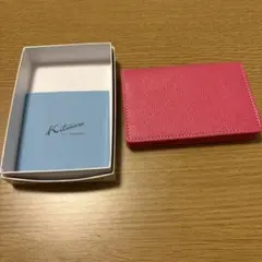 Kitamura キタムラ 名刺入れ ピンクのサムネイル