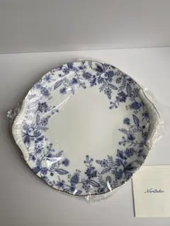 Noritake 花柄皿 未使用 箱付き
