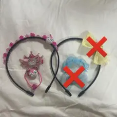 ドキンちゃんカチューシャヘアピンヘアゴム　詰め合わせ