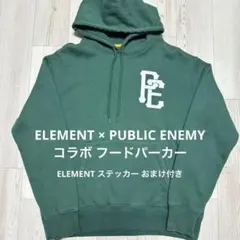 ELEMENTエレメント PUBLIC ENEMY パブリックエネミー パーカー