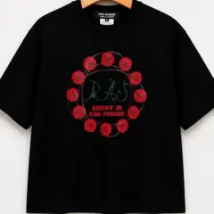 JUNYA WATANABE 薔薇プリントT 黒 S AD2018のサムネイル