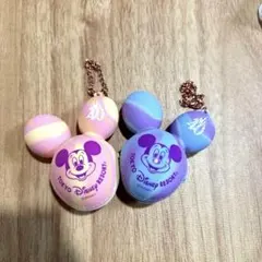 ディズニーリゾート限定！40周年　ミッキーバルーン　バッグチャーム　ポーチ