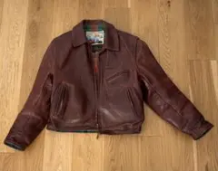 schott×ホーウィンクロムエクセルレザー ジャケット - メルカリ