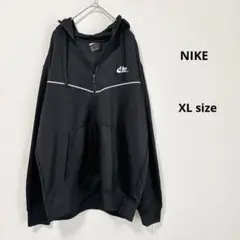NIKE ナイキ　フルジップアップパーカー　XL ブラック　ジャージ