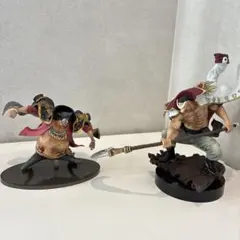 ワンピース　一番くじB賞 白ひげ・造形王頂上決戦 黒ひげ　2点セット