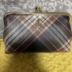 Vivienne Westwood ポーチ がま口 チェック柄のサムネイル