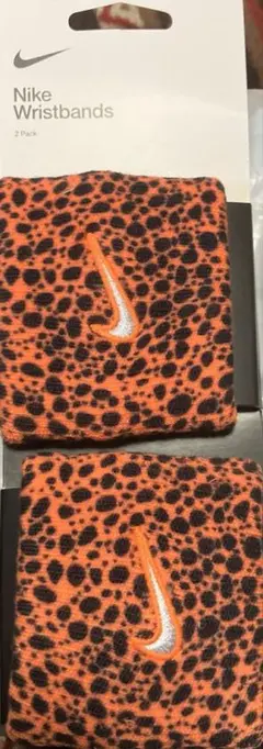 Nike ヒョウ柄 リストバンド OSFM