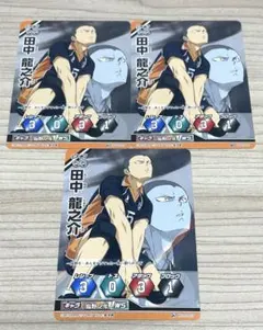 ハイキュー!! バボカ 田中龍之介 3枚セット