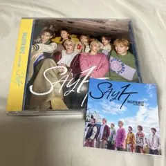【ステッカー付き】SAY IT シングルCD BALLISTIK BOYZ①