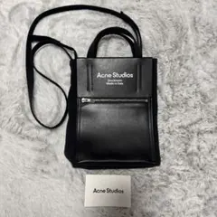 Acne Studios ペイパリーナイロントートバッグ 2WAY ブラック Acne Studios(Acne)(アクネストゥディオズ(アクネ)) / 2way/ペイパリー