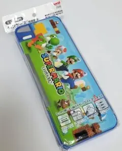 日本製　スーパーマリオ筆箱 ワイドマグネットで開け閉めしやすい！ミニ鉛筆削り付きのサムネイル