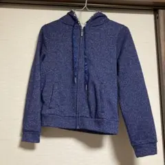 MISCH MASCH パーカー ネイビー ラメ ビジュー Mのサムネイル