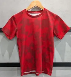 IGNIO 迷彩柄Tシャツ 150 オレンジ系