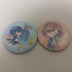 MEIKO,KAITO 缶バッジ　2点まとめ売り