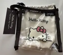ハローキティ　Hello Kitty ポーチ 巾着つき