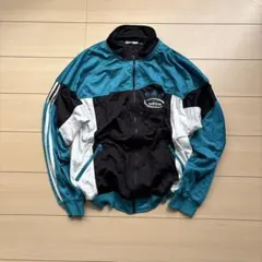 adidas ジャージ ターコイズ ブラック