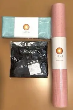 【新品】ホットヨガスタジオLAVA　ラバ　ヨガマット　スターターセット 新品】Lava ホットヨガ スターターセット - メルカリ