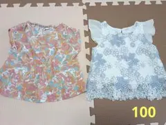 子供服　100　まとめ売り　花柄　夏