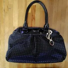 agnès b. ドット柄ハンドバッグ