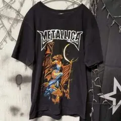 METALLICA グラフィック ブラックバンドT