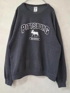 JERZEES 裏起毛 PITTSBURG スウェット オーバーサイズ XL
