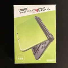 new NINTENDO 3DS LL(ライム×ブラック)