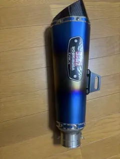 美品　汎用スリップオンマフラー サイレンサー 差し込み60.5㎜のサムネイル