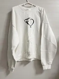 the virgins スウェット theVirgins bijou sweat（white