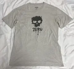 【古着】00s 90s ZERO スカルプリント Tシャツ L