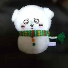 ちいかわ モモンガ雪だるま マスコット ぬいぐるみ
