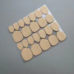 ベージュ オーバル型 ネイルチップ セット