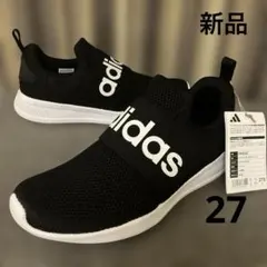 adidas靴　アディダススニーカー黒　メンズスニーカー　スリッポン　新品