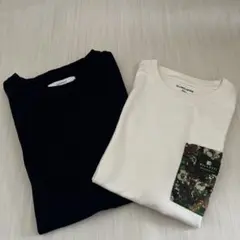 GLOBAL WORKとINHERITのTシャツ2点セット