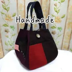 和柄ころりんバッグ ハンドメイド