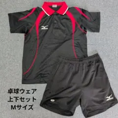 Mizuno 卓球ウェア 上下セット Mサイズ 男女兼用