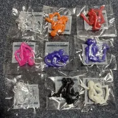 ぷにぷにTPRスケルトン　スクイーズ　ルアー　ゴム