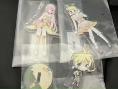 フリューくじ　初音ミク　E賞 アクリルスタンド(ルカ・リン) F賞 レン