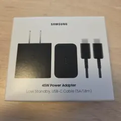 【新品未開封】Samsung 45W Power Adapter
