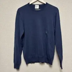 ユニクロ　ネイビー クルーネック セーター 長袖　Mサイズ　新品　未使用